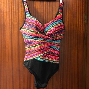 NWOT Miraclesuit Swimsuit  Size 14